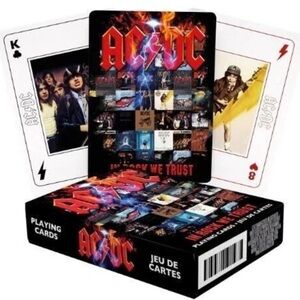 AC/DC Licensed Rock Band Playing Cards -